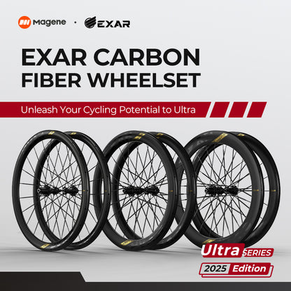 Magene EXAR Carbon Disc Wheelset Ultra 2025