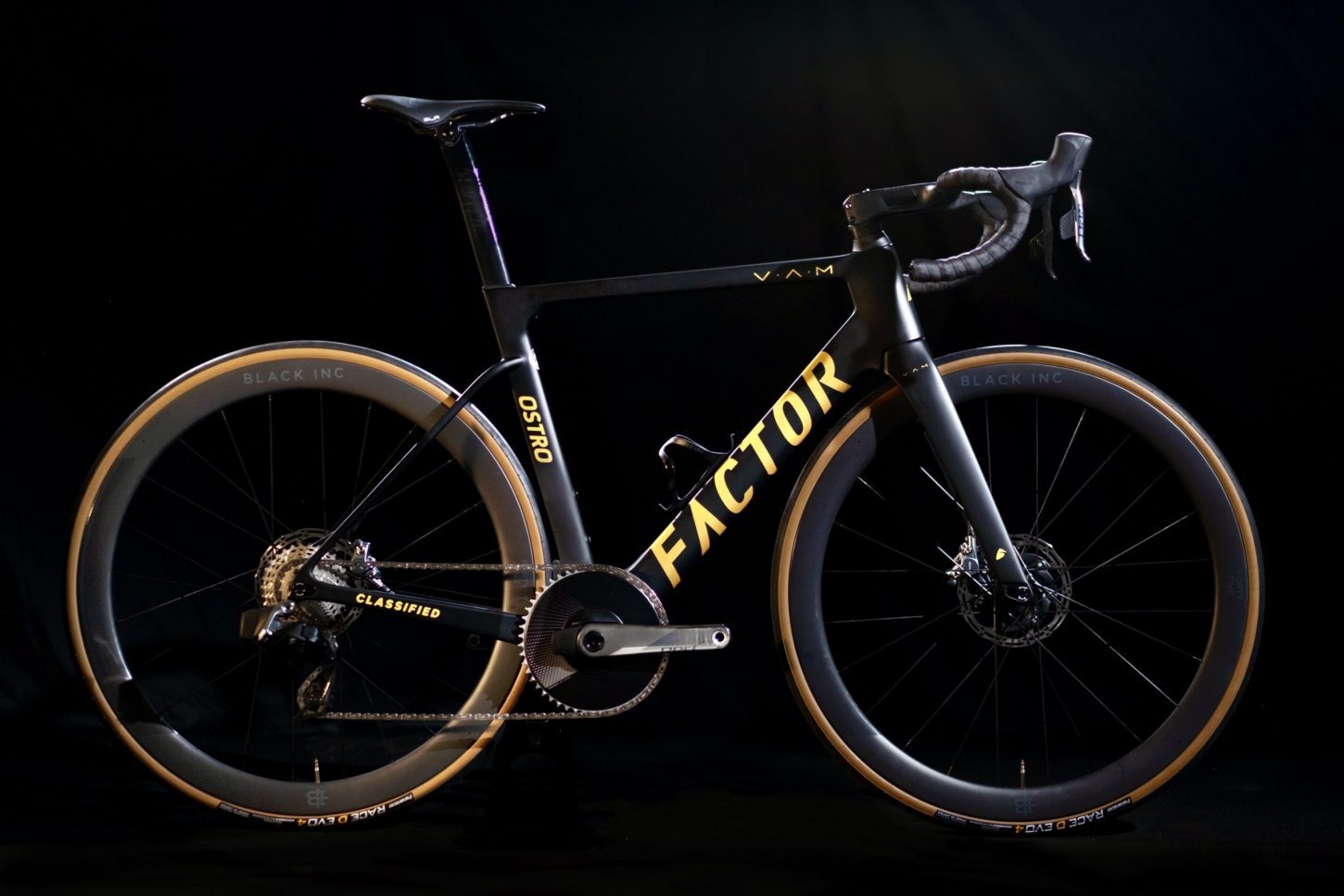 Factor OSTRO VAM Disc Frameset | Size 52 Brushed Gold Edition, Limited ...