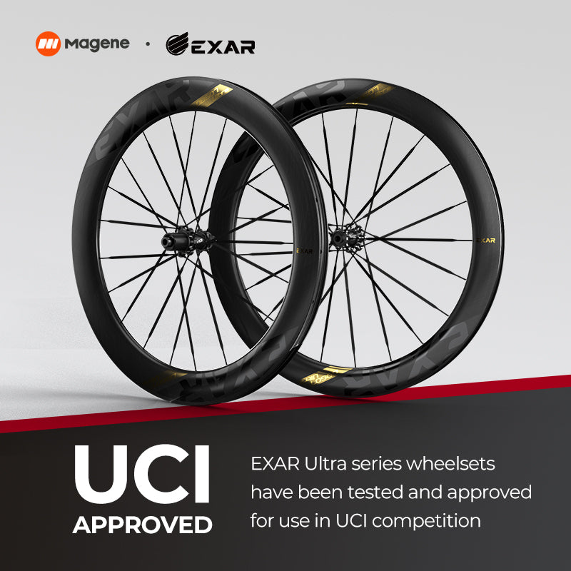 Magene EXAR Carbon Disc Wheelset Ultra 2025