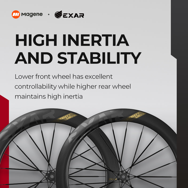 Magene EXAR Carbon Disc Wheelset Ultra 2025